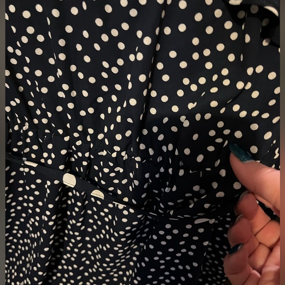 NWT A New Day One Shoulder Ruffle Midi Dress - Picture 2 of 9